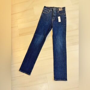 Dark wash Express jeans. Size 4R